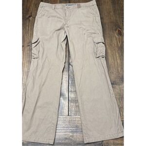 Vintage Mens Dickies Cargo Work Pants, Relaxed Fit, Red Tab, 38x32, Y2K Workwear